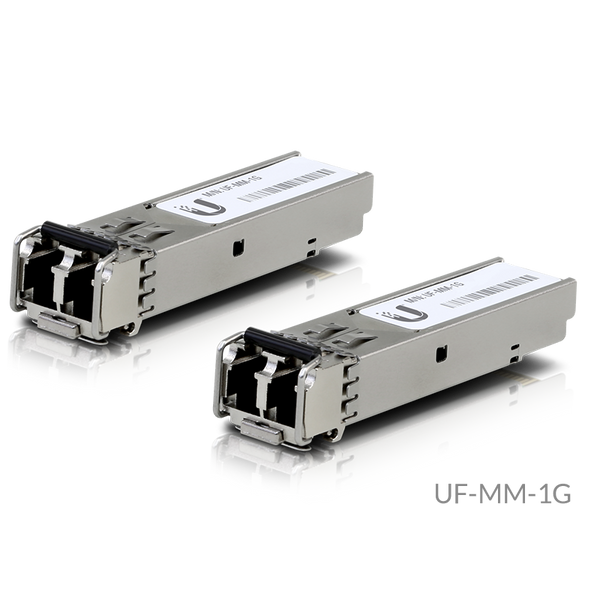 ubiquiti uf mm 1g sfp modules multi mode fiber (2) lc 550m