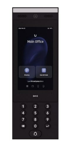 ubiquiti ua intercom indoor/outdoor intercom terminal