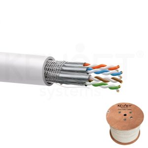 keynet td 740asf b2 lb5 cabo cat7a s/ftp bc 23awg 0,56mm lszh 500m