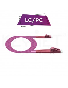 keynet tf ldlp46 v01 patch cord dx lc/upc lc/upc mm 50/125 om4 cub 1,9mm lszh viol 1 mt