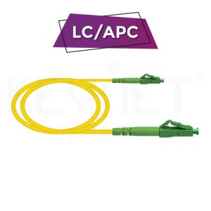 keynet tf lla13 y02 patch cord sx lc/apc lc/apc sm g657a2 1,9mm lszh fr amarilla 2mt