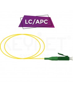keynet tf pla12 y015 pigtail lc/apc sm g657a2 lszh fr 0,9mm amarillo 1,5mt