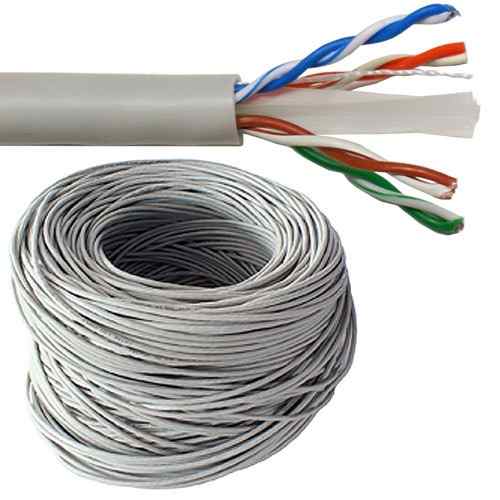 cabo rede 305m utp cat6a dlink cinza