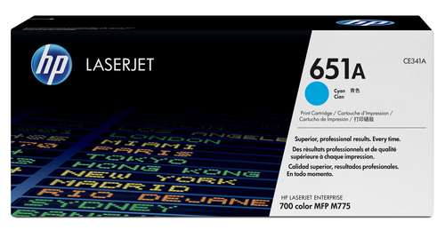 to hp ce341a * mfp 775 cyan (16 000)