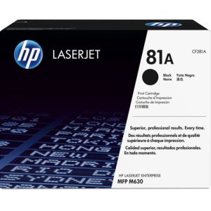 to hp cf281a * m630/604/5/6 black 10.5k