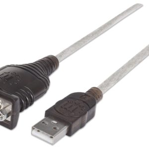 adapt usb a 2.0 (m) to serie db9/ftdi ft232rl (m) manhattan