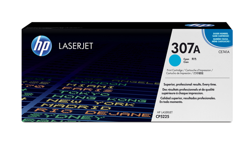 to hp ce741a cp5225 cyan