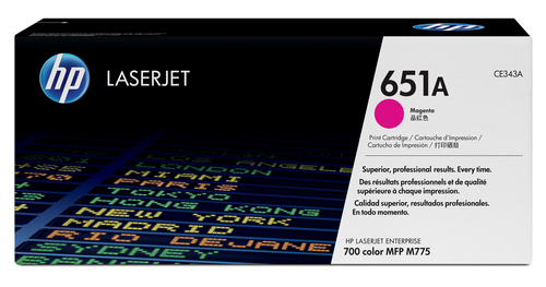 to hp ce343a * mfp 775 magenta (16 000)