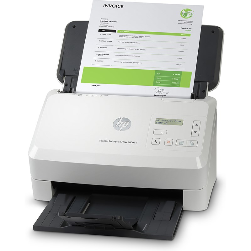 scanner hp 5000 scanjet ent flow s5