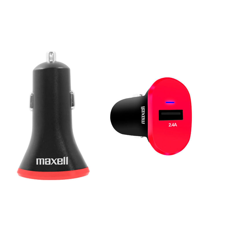 carregador maxell carro 1usb 347408