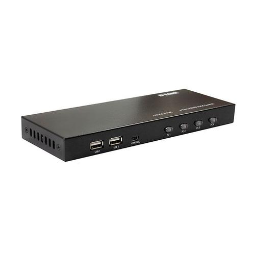 kvm switch dlink 4 in 1 out hdmi 4k 30hz
