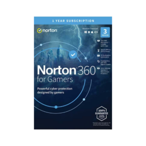SW ANTIVIRUS NORTON 360 GAMERS  1 USER 3 DEVICE - ESD
