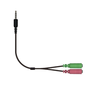 ADAPTADOR AUDIO GENIUS ACC-100 2X3.5MM TO 1X3.5MM