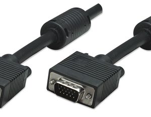CABO MONIT.SVGA HD15 (M/M) 10M PRETO MANHATTAN