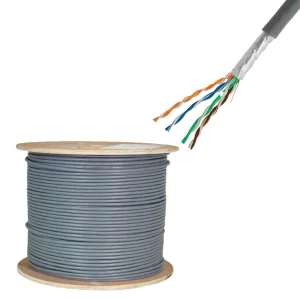 CABO DE REDE 305M FTP CAT6 24AWG CINZA DLINK