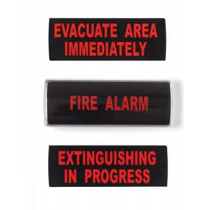 Illuminated Warning Sign - Portuguese Version