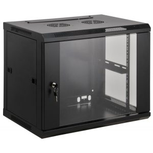 ARMARIO 6U 370X600X600 INT 19" PRETO