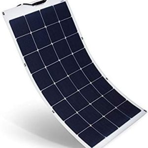PAINEL SOLAR 100W SEMI FLEXIVEL (LAMINAÇÃO ETFE)