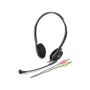 HS GENIUS HS-200C C/ MIC P/PC BLK