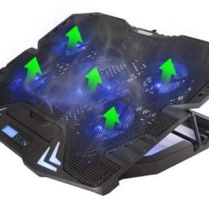 BASE DE VENTILAÇÃO EWENT 5 VENT, 2 USB, 5 VELOC