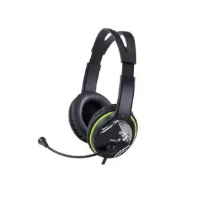 HS GENIUS HS-400A C/ MIC + CABO 3.5MM PRETO