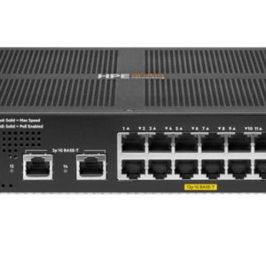 SWITCH HPE ARUBA 6000 12G POE+ CLA4 2SFP