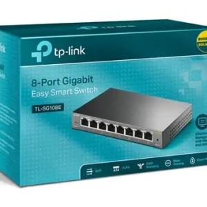 SWITCH 8 TP-LINK 10/100/1000 EASY SMART