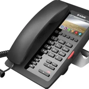 TELEFONE DLINK IP DPH-200SE PoE/LAN/SIP 3.4" LCD (HOTEL) SEM ADAPTADOR DE ENERGIA