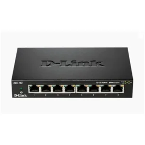 SWITCH  8 DLINK GIGA 10/100/1000 METAL