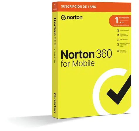 SW ANTIVIRUS NORTON 360 MOBILE 1 USER 1 DEVICE- ESD