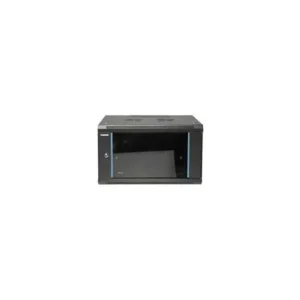 ARMARIO 06U 600X450 INT 19" AÇO PRETO