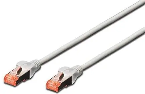 CABO REDE CAT6 5M S/FTP EWENT CINZA