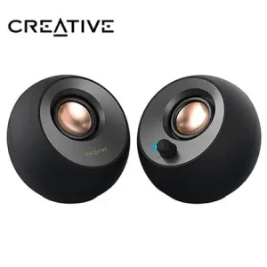 COLUNAS CREATIVE 2.0 PEBBLE USB BLACK