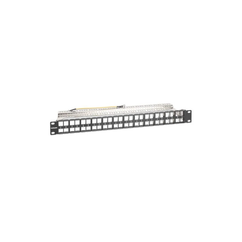 PATCH PANNEL-48 VAZIO 1U SHIELDED INTELLINET - Imagem 2