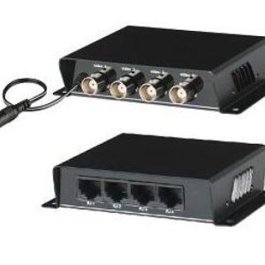 Transceiver 4 Canais Video com Alimentação e Dados