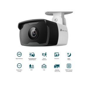 NETWORK CAM TP-LINK OUTDOOR 2MP FHD SMART DETECTION