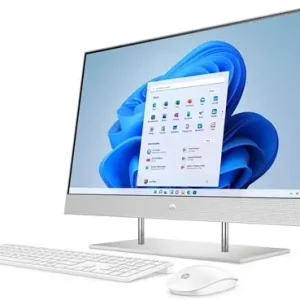 PC AIO HP 27″ OMNI I5-210H 16GB 512 SSD FHD W11H BRANCO