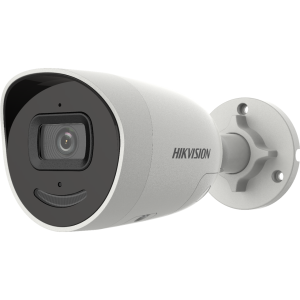 4 MP AcuSense Strobe Light and Audible Warning Fixed Mini Bullet Network Camera