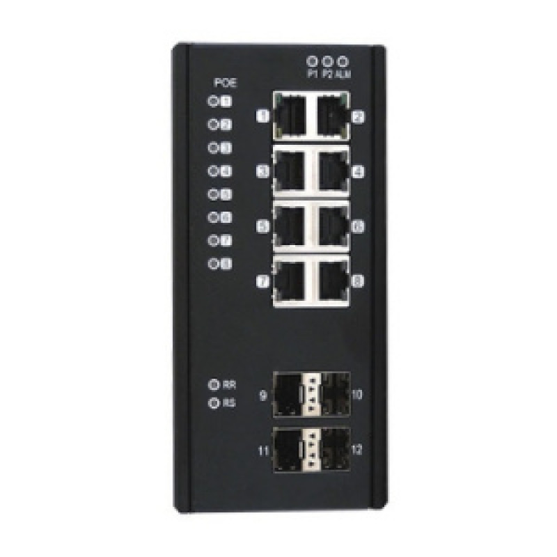 8 Port Gigabit Full Managed Industrial POE Switch