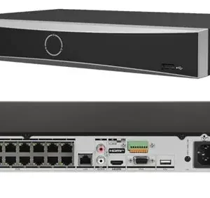 16-ch PoE 1U K Series AcuSense 4K NVR
