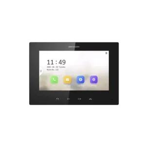 Monitor Video Porteiro 7″ touch IP indoor station Preto