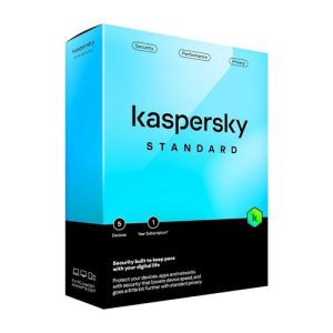 SW ANTIVIRUS KASPERSKY STANDARD 5 PCS