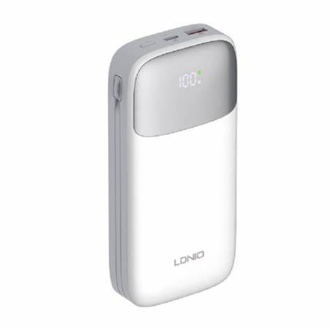 CARREGADOR POWERBANK LDNIO PQ19 18W 10000MAH USB-C/LIGHTNING PRETO