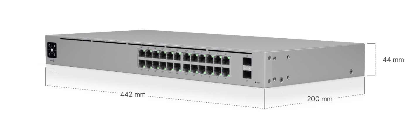 Unifi 24Port Gigabit Switch with PoE and SFP - Imagem 4