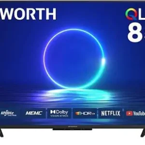 TV  85″ SMART SKYWORTH QLED 4K GOOGLE HDMI/USB/AV/RF/LAN/OPT