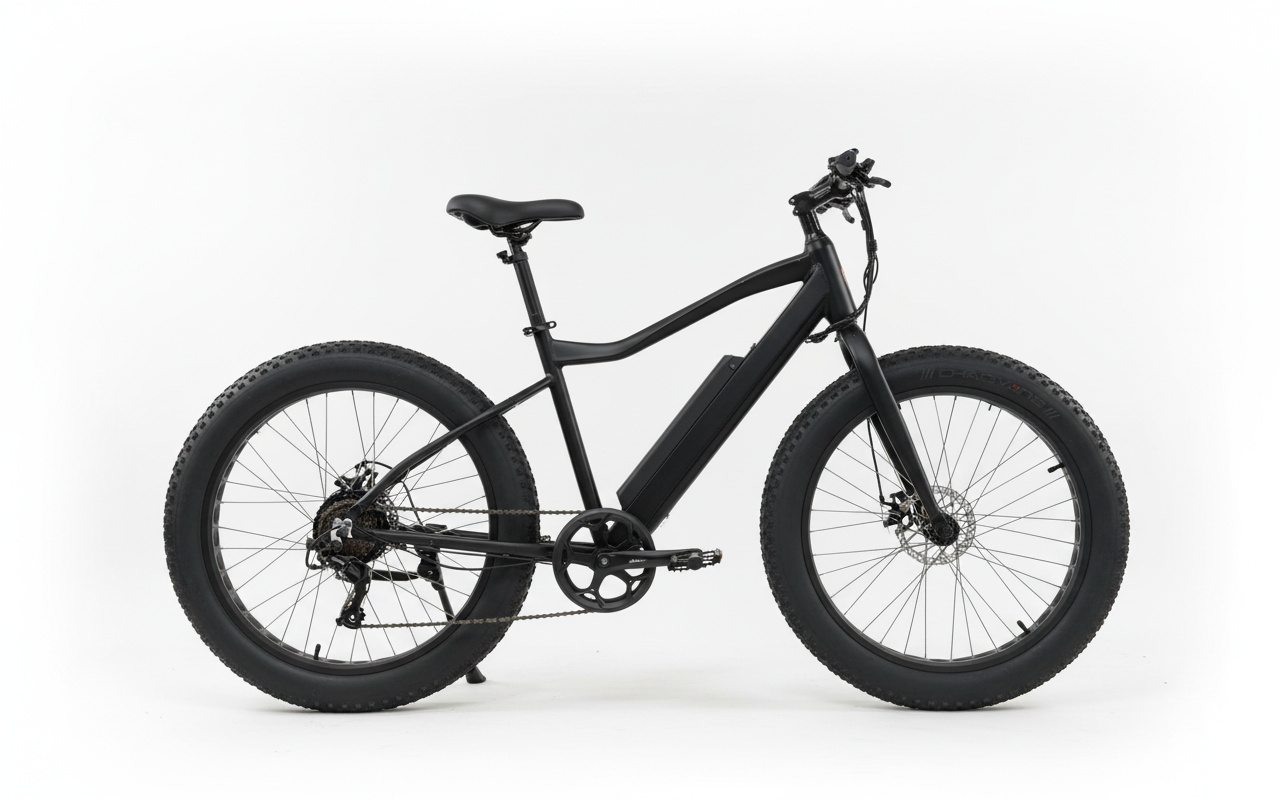 BICICLETA ELÉTRICA WINTECH RHINO STREET 1500W MAX 60 KM/H PRETA