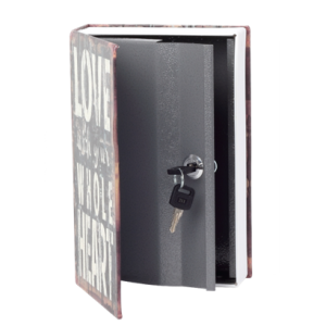 COFRE BOOK SAFE 0.9KG CLEA