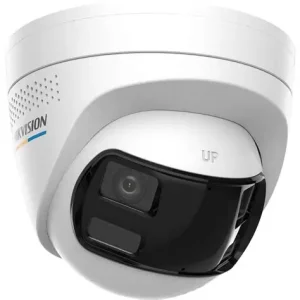 2.8Mm 6 Mp Dual Lens Stitched Wide Angle Colorvu With Smart Hybrid Light Fixed Turret Network Camera