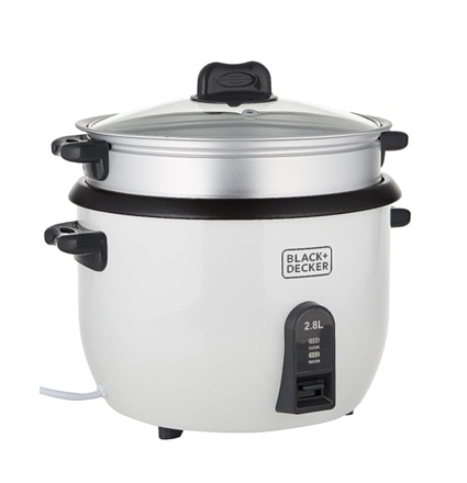 Black + Decker | Panela de Arroz 2.8L